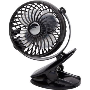 Kinzo Draagbare Ventilator met Clip - Afkoel ventilator - Voor op bureau - Zomercollectie - Warm