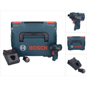 Bosch GDR 12V-110 Professionele accu-slagmoersleutel 12 V 110 Nm 1/4"" borstelloos + 1x oplaadbare accu 2.0 Ah + lader + L-Boxx