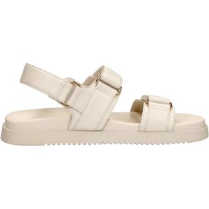 Steve Madden Mona Sandalen Plat - gebroken wit - Maat 40