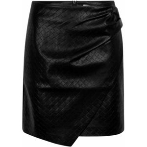Skirt Dante6 Women D6Lawrence Faux Leather Raven-Maat 42