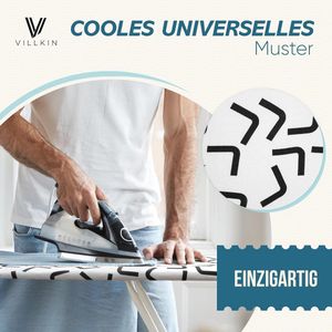 Strijkplankovertrek voor stoomstrijkijzers - Perfecte pasvorm en klevende grip