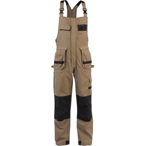 Breteloverall Assent Renmark 3147 khaki/zwart  maat 46