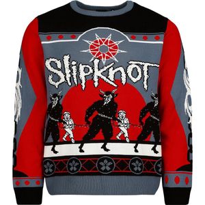 Slipknot Holiday Sweater Heren Christmas jumper - meerkleurig - S