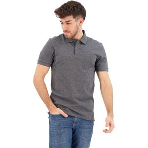 BOSS Pallas regular fit polo - pique - grijs - Maat: L