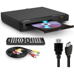 MKSS® Draagbare DVD Speler met Scherm - DVD Speler met HDMI Input -voor Laptop