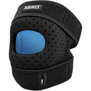 Kniebrace - Dubbele Patellaband - Kniebandage -1 Stuk Dubbele Verstelbaar Kniebrace - Patella riem knie - Patellabrace - Knie Support - Fitness - Zwart
