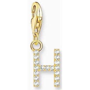 Thomas Sabo - 1971-414-14 - Charm - Dames - 925er Zilver - Geel Verguld - Letter H