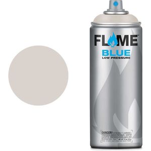 Molotow Flame Blue - Spray Paint - Spuitbus verf - Synthetisch - Lage druk - Matte afwerking - 400 ml - light gray neutral