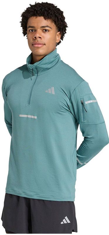 adidas - Adi365 - Half Zip Shirt - Heren - CLIMAWARM+ - Zwart
