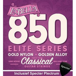 La Bella Pro Concert Gitaarsnaren Voor De Klassieke Gitaar Met Specter Plectrum | Snarenset | Klassiek | Nylon