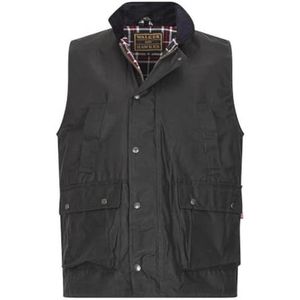 Multi Pocket Gewaxt Katoen Gilet Outdoor Camping Vest voor Heren