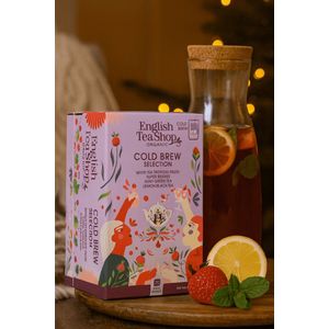 English Tea Shop - Cold Brew Selection – 20x Biologische Ijsthee Zakjes – Theecollectie voor Koud Zetmethode – Zonder Suiker – Zomers Theegeschenk