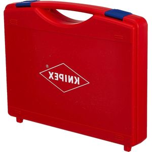 Gereedschapsbox ""RED"" Electro Set 1 00 20 15 - Knipex met Kabelschoen Gereedschap Knipex