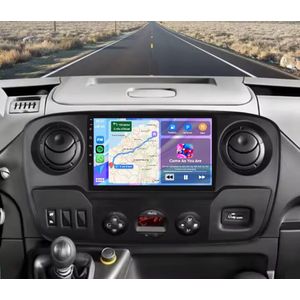 Autoradio 4/64GB met Carplay en Android auto | Geschikt voor Opel Movano, Citroen Jumper, Nissan NV400 2010-2021 | Radio scherm met Navigatie | 2010 2011 2012 2013 2014 2015 2016 2017 2018 2019 2020 2021