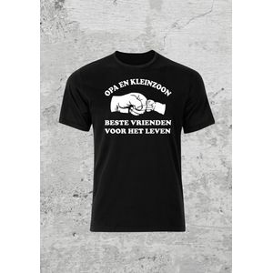 Opa en kleinzoon beste vrienden voor het leven t shirt- vader dag- cadeau - dad - fun shirt- Maat XL