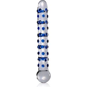 Pipedream Icicles No. 50 Glazen Dildo - Transparant en Blauw