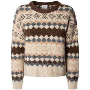 Pepe Jeans - Hitty - Damestrui - Effen Kleur - Lange Mouwen