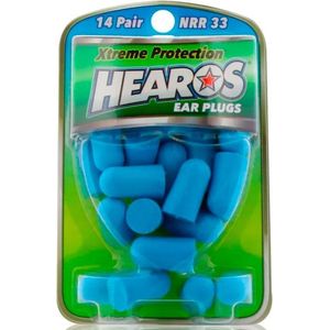 HEAROS - Xtreme Protection - Oordoppen - 14 paar - Super Soft Foam