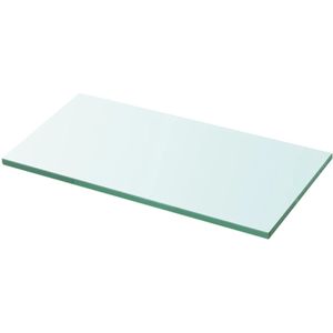 vidaXL Schappen 2 st 20x30 cm glas transparant - Glazen Plank - Glazen Planken - Glazen Plaat - Glazen Platen