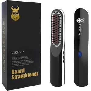 QPFO® Baard Stijltang – Elektrische Baard Styler – Baard Straightener voor Snel en Glad Resultaat