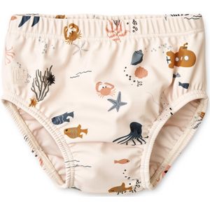 Liewood Anthony Baby Printed Swim Pants Sea creature / Sandy Maat 74