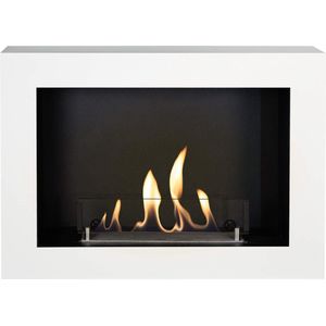 Xaralyn Serra bio-ethanol wandhaard - Wit - sfeerhaard - 1,5 KW verwarming