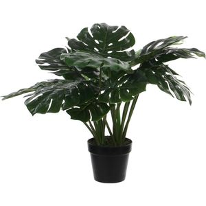 Mica Decorations Monstera Kunstplant - H60 x Ø80 cm - Groen