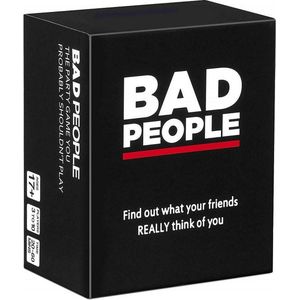 Bad People - Kaartspel - Partyspel - Vanaf 17 jaar - Voor 3 t/m 10 spelers - Engelstalig