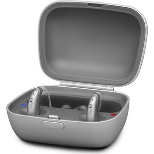 Unitron - Oplader - Voor BTE/AHO Hoortoestellen - Zwart - Geschikt voor Stride Modellen