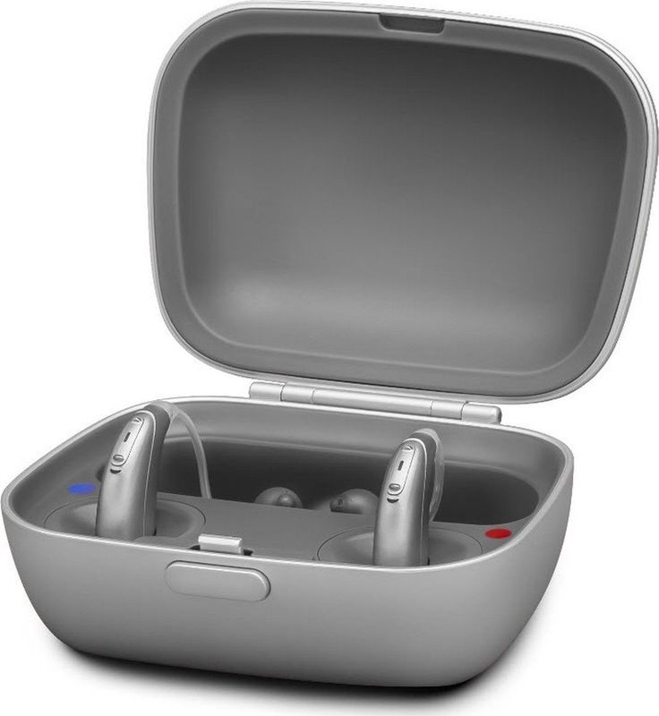 Unitron - Oplader - Voor BTE/AHO Hoortoestellen - Zwart - Geschikt voor Stride Modellen