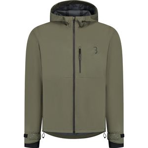 BBB Cycling Rainshield Explorer Fietsjas - Waterafstotend Fietsjack Heren & Dames - Commuter Fietsjack - Olijf Groen - Maat S - BBW-450