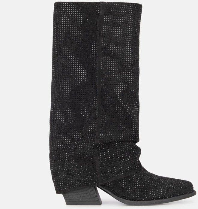 Poelman - LOIS - Enkellaarsjes - Zwart - Met Studs