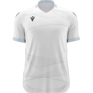 Macron Wyvern Eco Shirt Korte Mouw Heren - Wit / Zwart | Maat: M