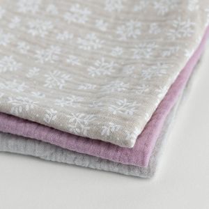 Mousseline katoenen herbruikbare zakdoek - Combipack vrouw 3