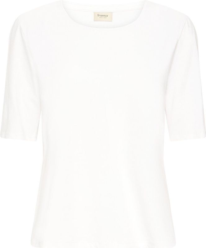 Fransa - FRTERRAH - T-shirt - Offwhite