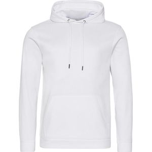 AWDis Volwassenen Unisex Polyester Sporthoodie (Arctisch Wit)