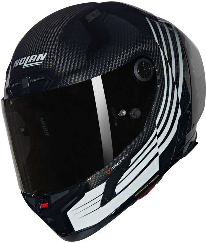 Nolan - X-804 RS - Integraalhelm - Koolstofvezel - Zwart