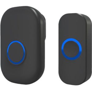 Draadloze deurbel voor thuis, ultra lange afstand elektronische afstandsbediening knipperend licht slimme deurbel