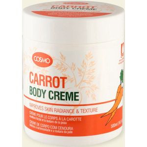 Wortel Bodycrème – Hydraterend & Stralend (500ml)