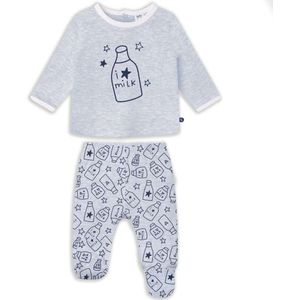 Paw Patrol babyset Team Patrol rompertje en broekje katoen grijs/rood maat 80