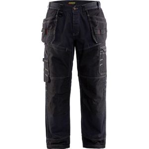 Blåkläder 1500 Werkbroek X1500 375 g/m² Cordura - Blauw/Zwart maat 46