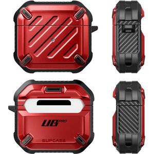 Supcase Unicorn Beetle Rugged Armor Apple AirPods 3 Case Rood