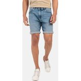 camel active - Jeansshort - Bleach Blue - Korte Broeken