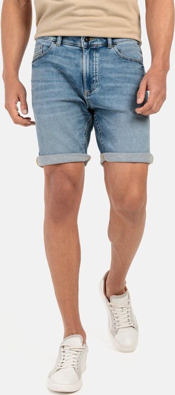 camel active - Jeansshort - Bleach Blue - Korte Broeken