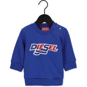 Diesel Screwavesb Truien & Vesten Jongens - Sweater - Hoodie - Vest- Blauw - Maat 12-18M