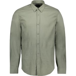 Antony Morato Alicante Slim-Fit Shirt Linen Sage Green