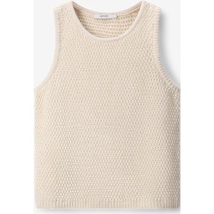Sissy-Boy - Gebreid Singlet - Wit