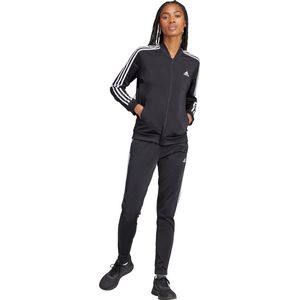 adidas Sportswear Essentials 3-Stripes Tracksuit - Dames - Zwart- 2XS