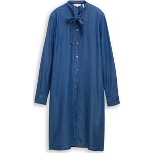 Tom Tailor Jeansjurk met strikdetail