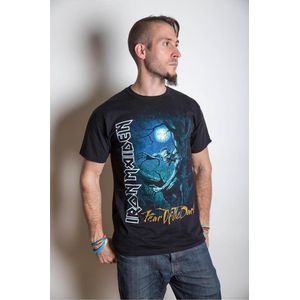 Iron Maiden - Fear Of The Dark Tree Sprite Heren T-shirt - S - Zwart